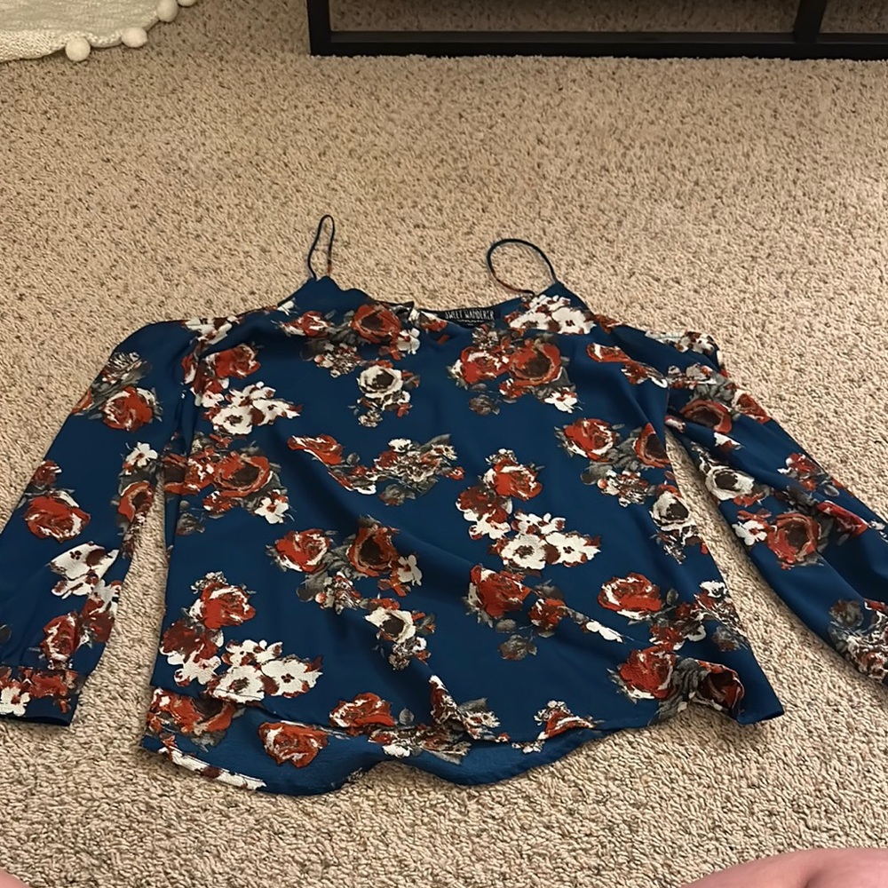 Flowery Blouse